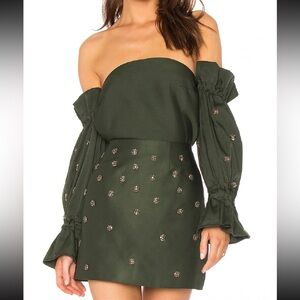 C/MEO Assemble Embellished Top & Skirt